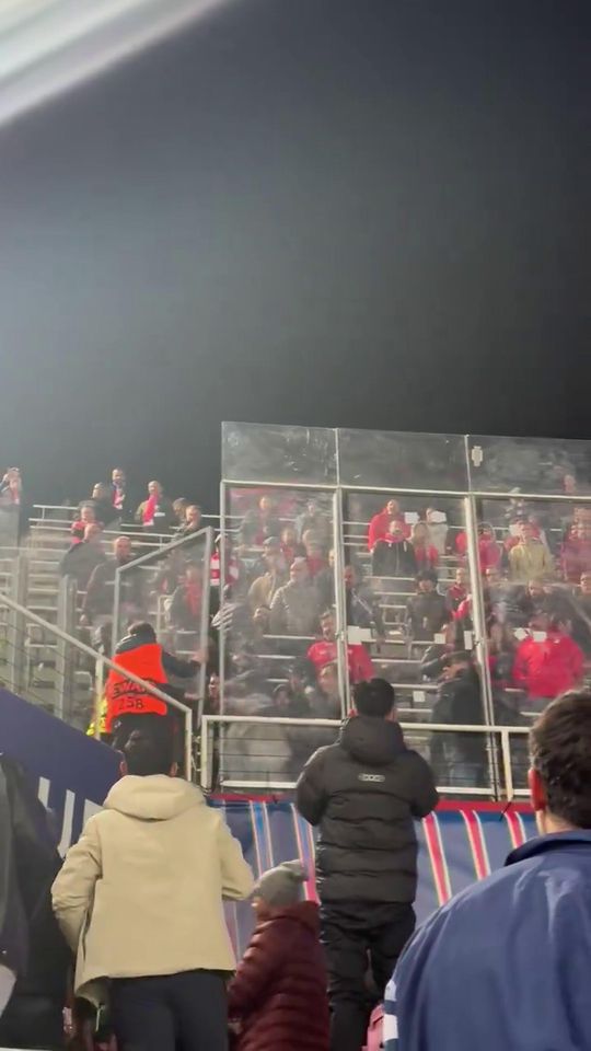 Novas imagens dos confrontos entre ultras do Benfica e seguranças