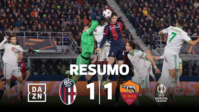 Empate entre italianos na Liga Europa (resumo)