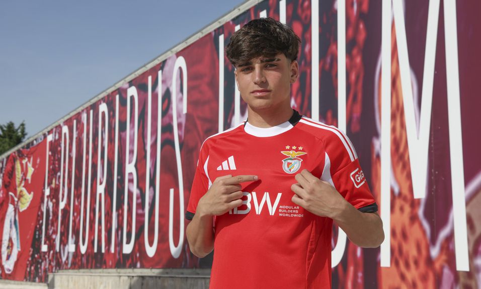 Simão Lopes, médio do Benfica (foto: SL Benfica)