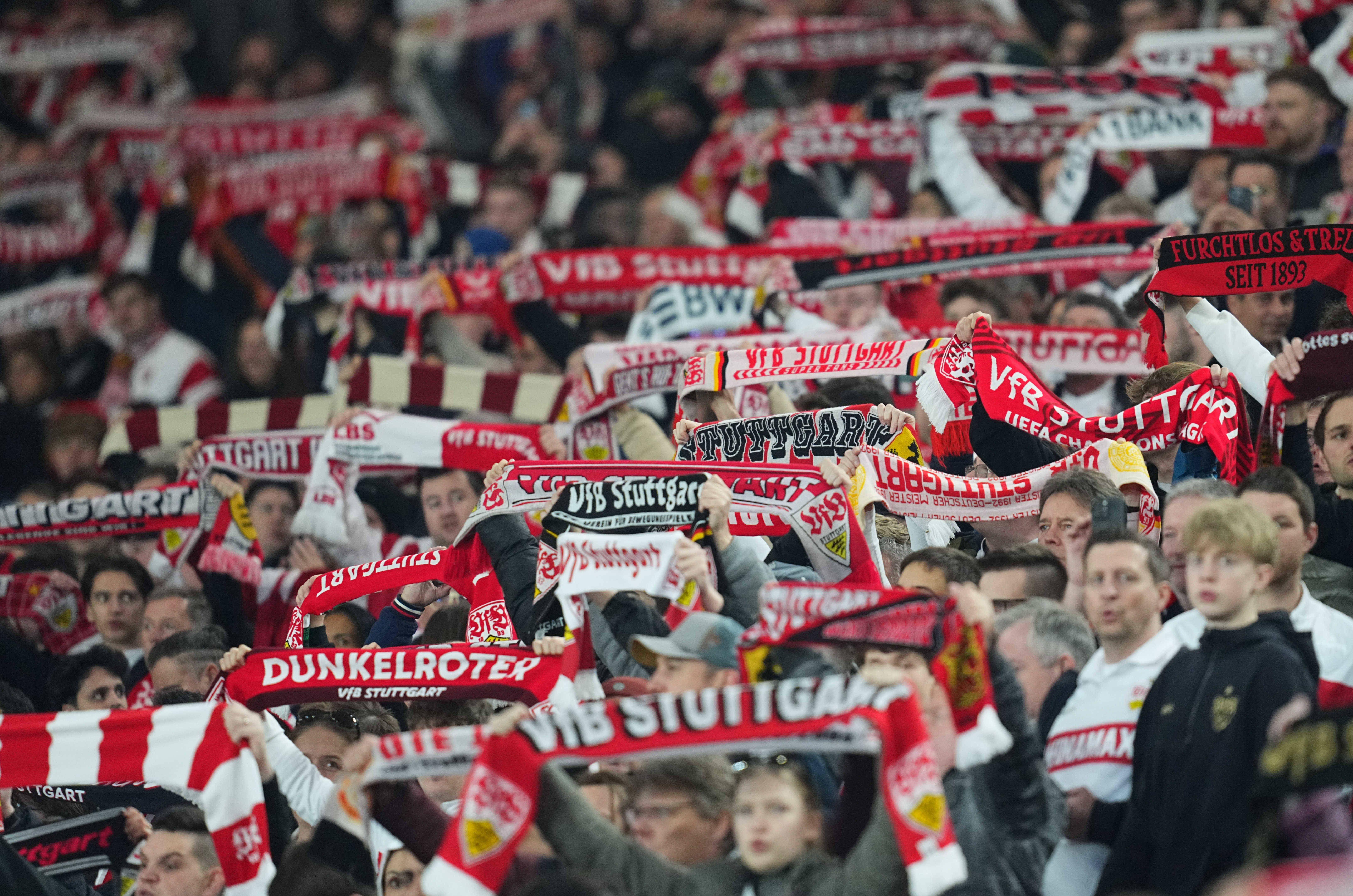 60 mil adeptos estiveram no estádio para assistir ao Estugarda-FC Porto. Foto: IMAGO