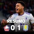 Aston Villa vence em França e vai para Inglaterra na frente (resumo)