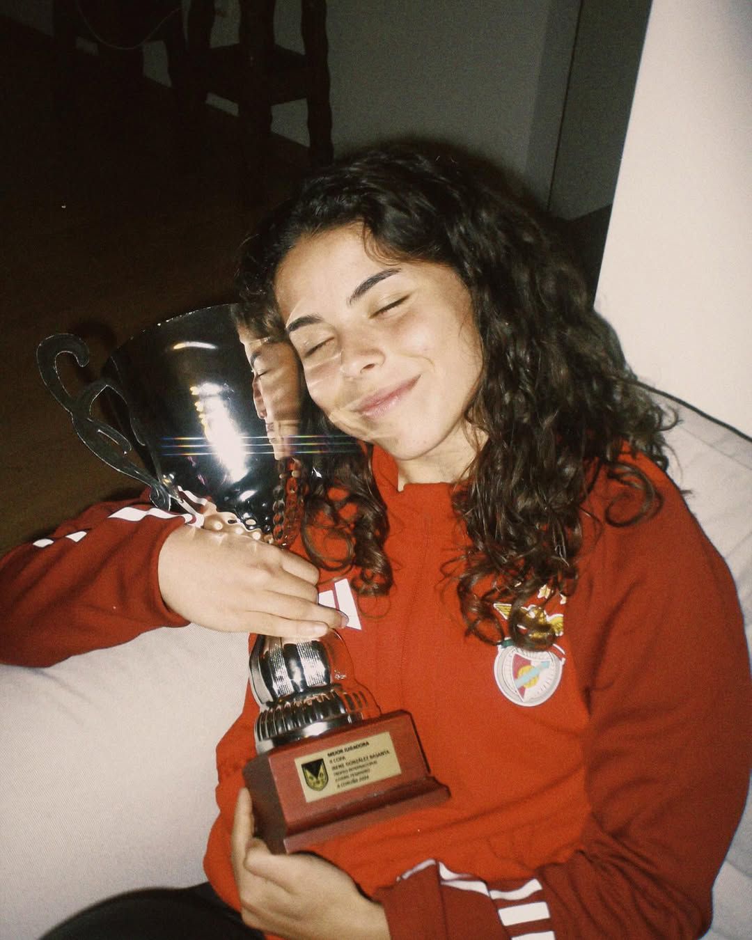 Clarinha, a craque brasileira do Benfica e campeã Sul-Americana sub-20 - Foto: Instagram