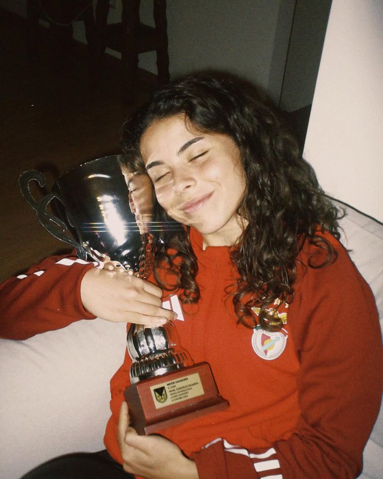 Clarinha, a craque brasileira do Benfica e campeã Sul-Americana sub-20 - Foto: Instagram