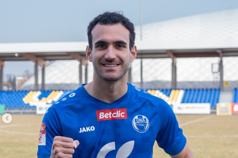 Vasileios Pavlidis, defesa do Unia Skierniewice (foto: Skierniewice/Instagram)