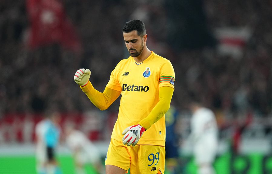 Diogo Costa voltou a ser o dono da baliza portista. Foto: IMAGO