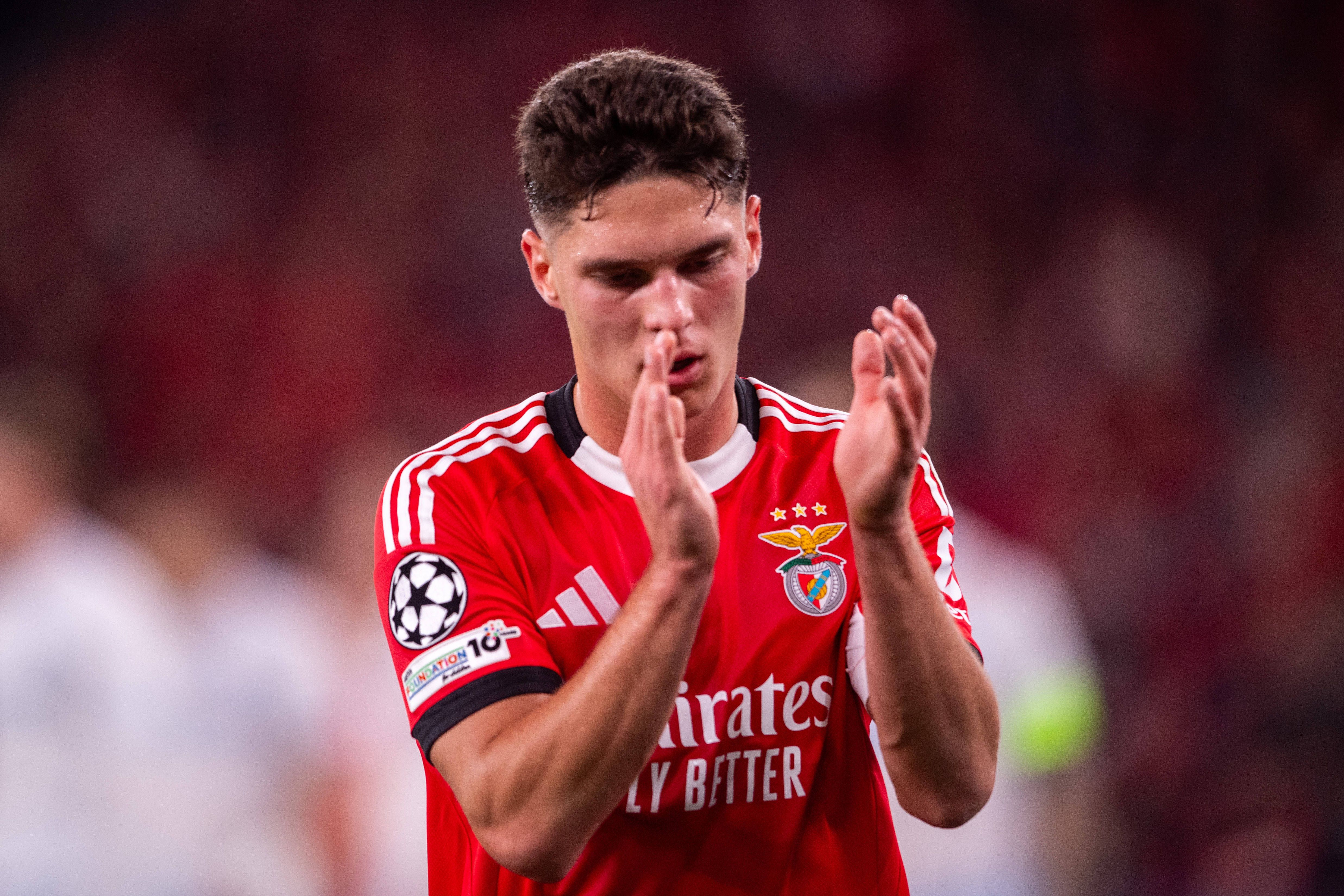 Sudakov, médio do Benfica (foto: Imago)