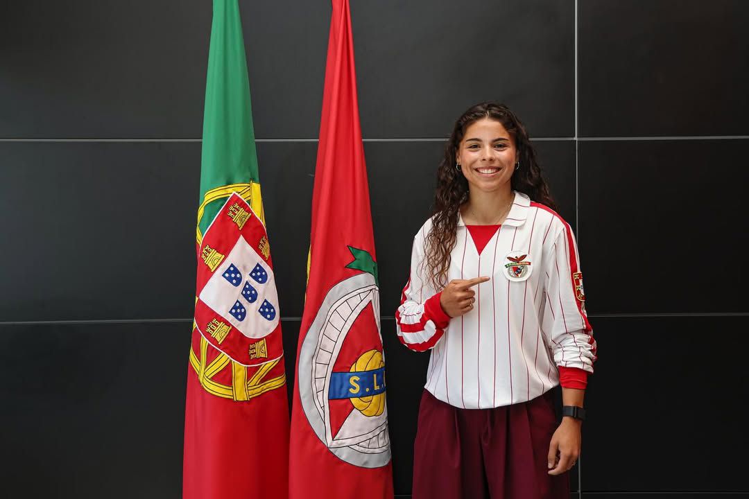 Clarinha, a craque brasileira do Benfica e campeã Sul-Americana sub-20 - Foto: Instagram