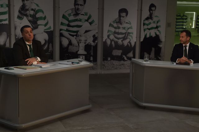 Bruno Sá e Frederico Varandas no debate (Foto Miguel Nunes)