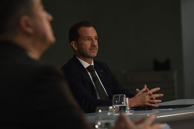 Frederico Varandas no debate eleitoral - Foto: MIGUEL NUNES