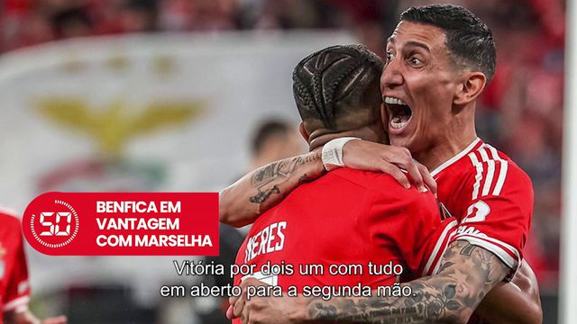 A Bola em 59 segundos: Benfica em vantagem, Sporting em Barcelos