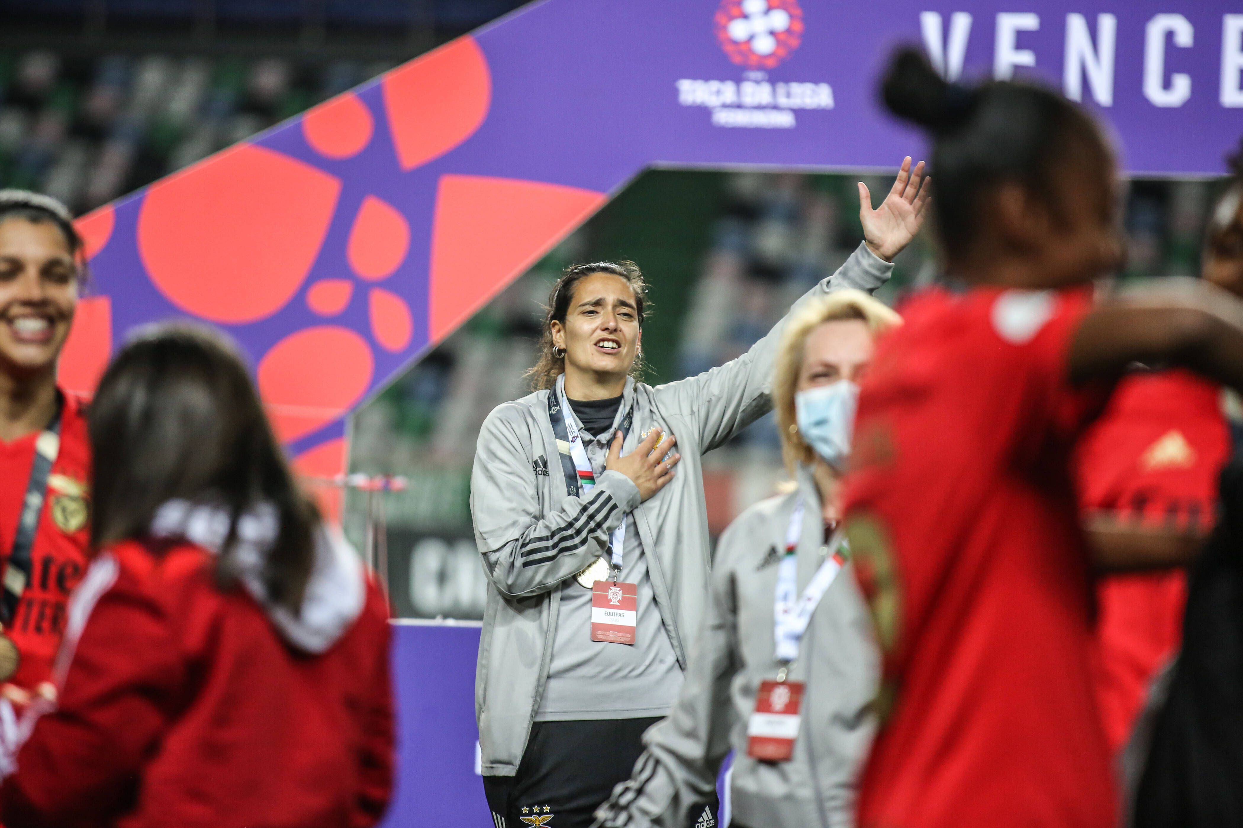 Benfica: Filipa Patão orgulhosa por prémios e nomeação para melhor do mundo