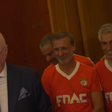 Vídeo: antigos jogadores do Benfica surpreenderam Eriksson