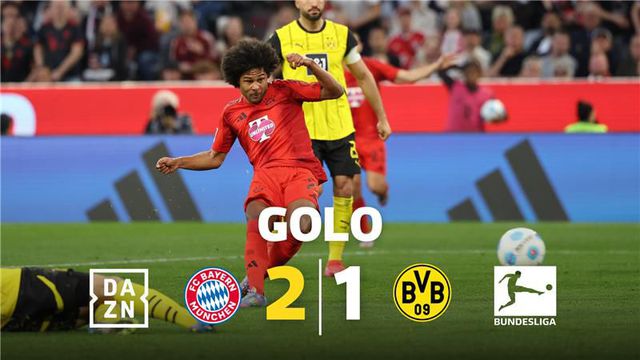 Gnabry ligou a mota e ninguém o parou (vídeo)