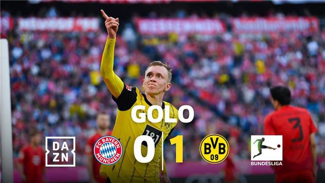 Beier salta mais alto e abre o marcador do 'Der Klassiker' (vídeo)