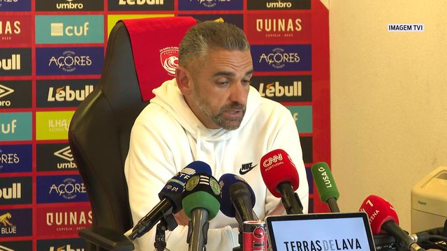 Rui Borges explica o que mudou no Sporting ao intervalo