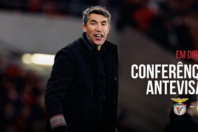 Em direto: Bruno Lage faz a antevisão do Benfica-Arouca