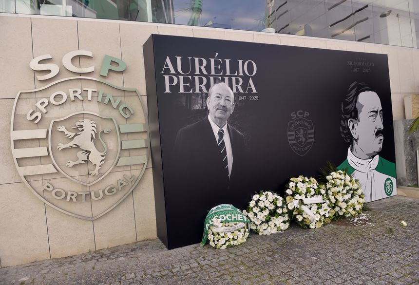 Memorial dedicado a Aurélio Pereira no Estádio José Alvalade