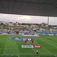 Estádio Municipal de Rio Maior é palco do duelo entre Casa Pia e FC Porto, da 29.ª jornada da Liga (Foto: A BOLA)