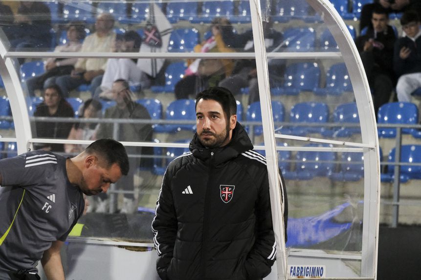 Líder máximo dos casapianos lamentou o golo sofrido cedo, mas diz que a equipa foi competitiva (Foto: Paulo Cunha/LUSA)