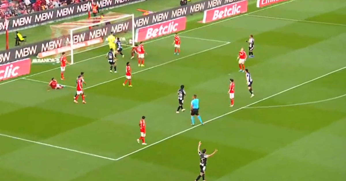 Golo anulado ao Nacional gera protestos (vídeo)