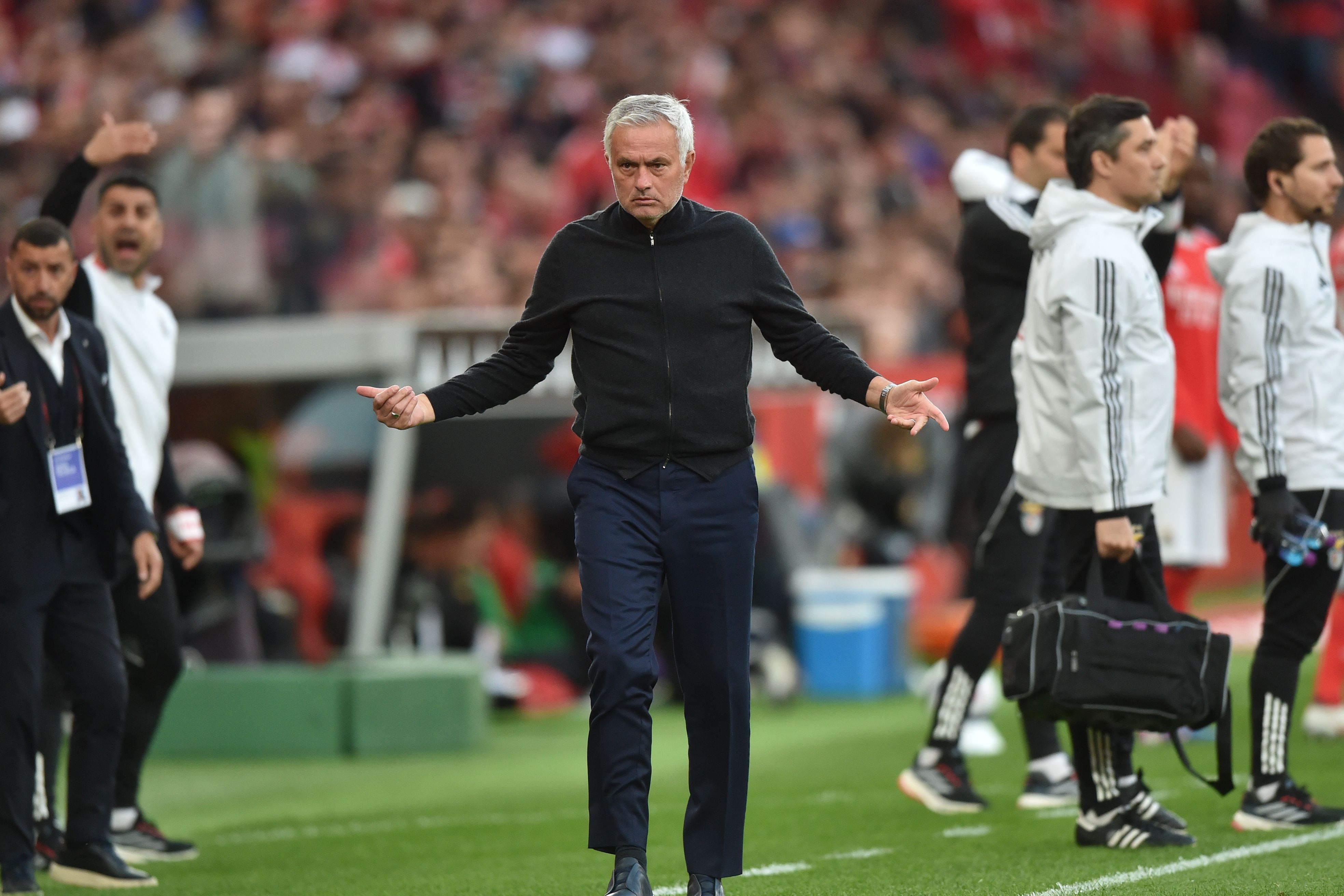 José Mourinho, treinador do Benfica - Foto: Miguel Nunes