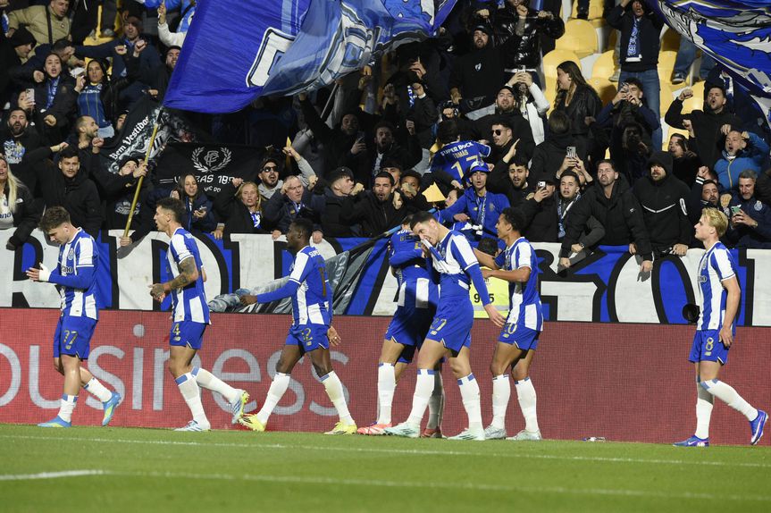 A festa do 1-0 do FC Porto - Foto: Sérgio Miguel Santos