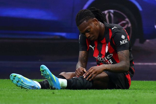 A frustração de Rafa Leão no Milan-Udinese - foto: IMAGO