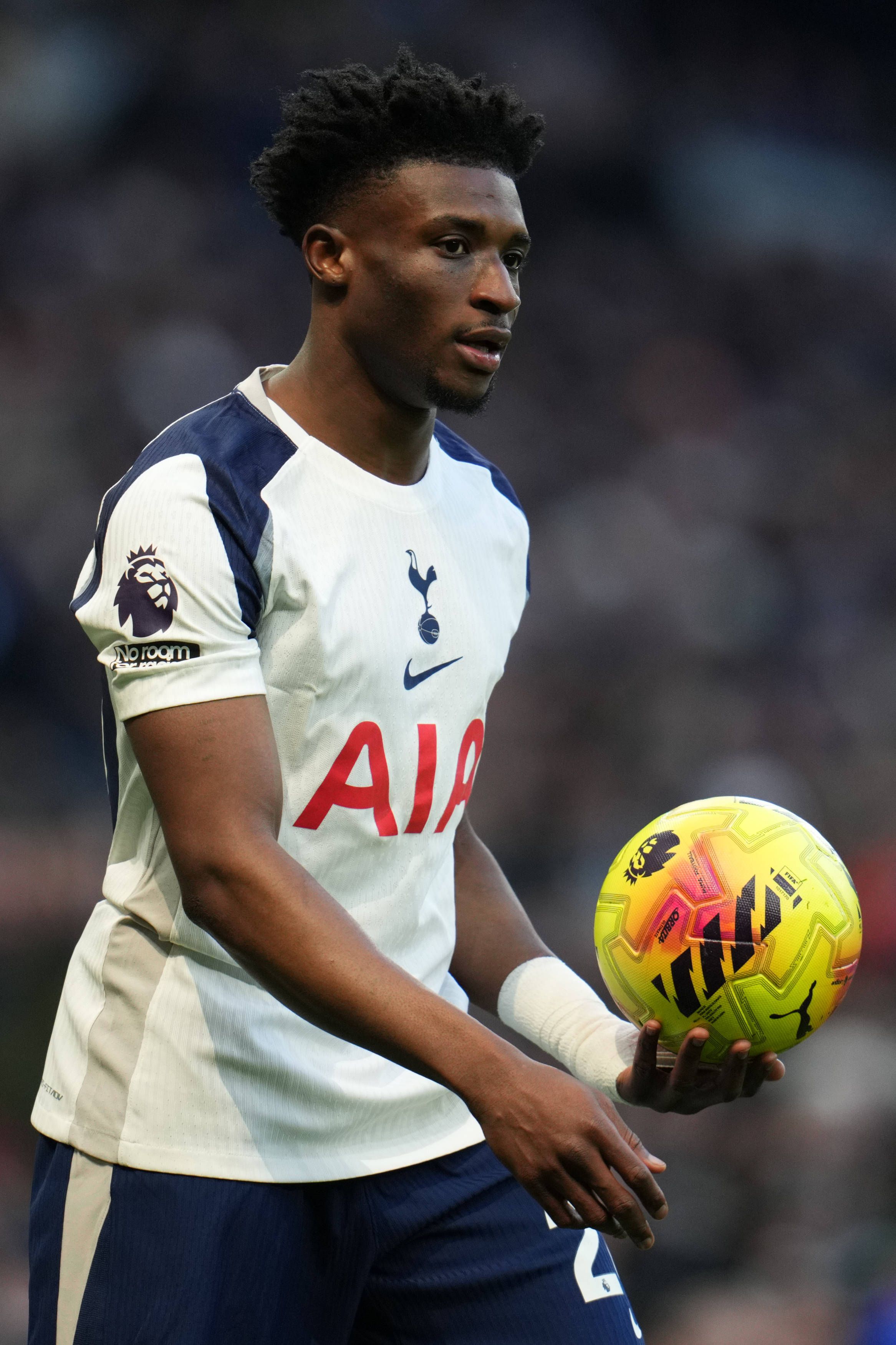 Mohammed Kudus, extremo direito, Tottenham. Valor de Mercado: 55 M€. Dados: Transfermarkt