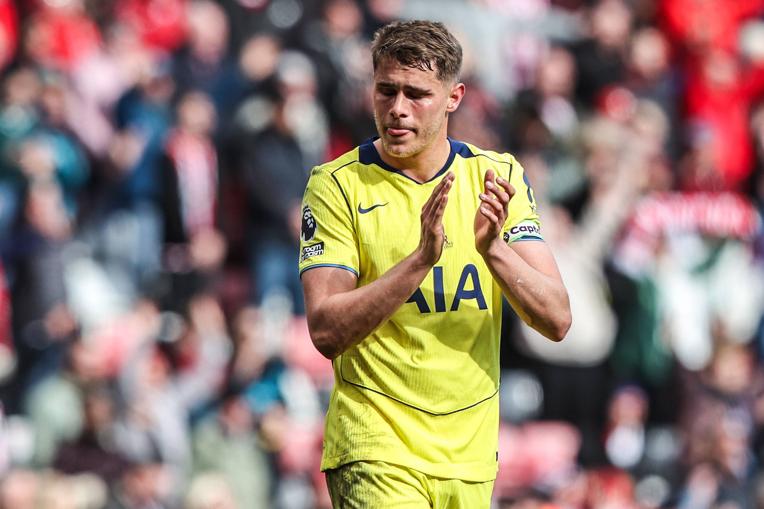 Micky van de Ven, defesa-central, Tottenham. Valor de Mercado: 65 M€. Dados: Transfermarkt