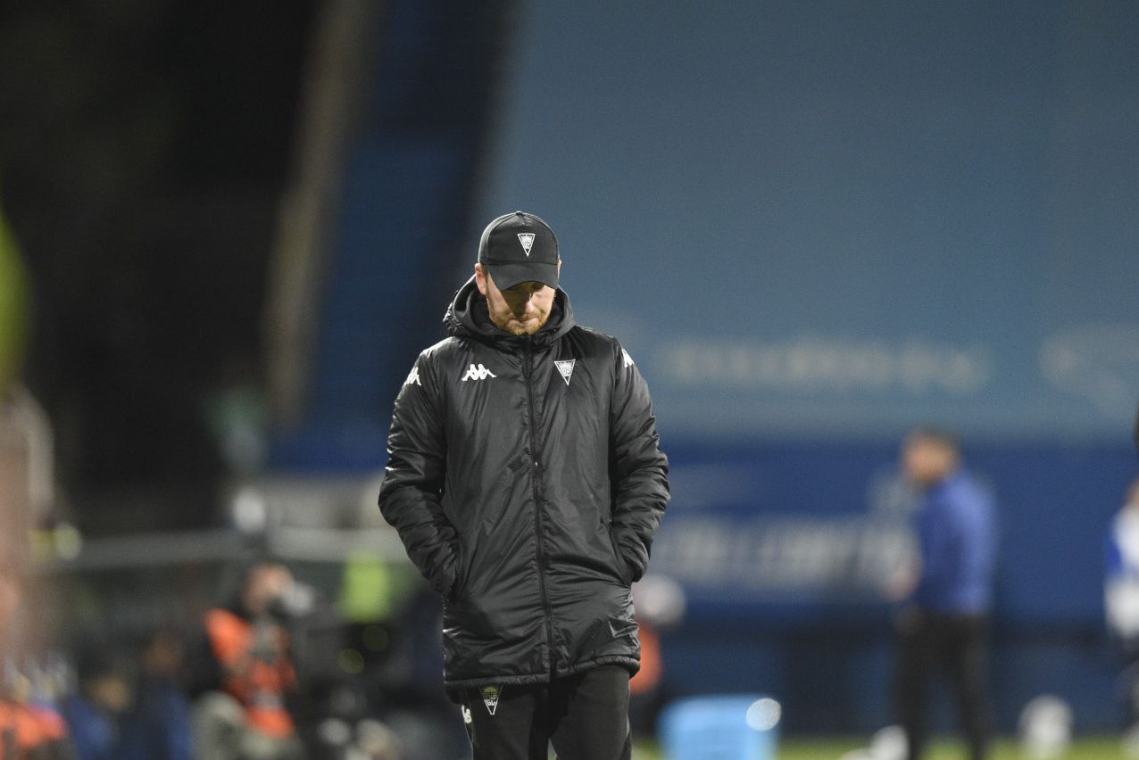 Escocês que orienta o emblema da Linha voltou a ser frontal na análise a uma partida — Foto: Sérgio Miguel Santos