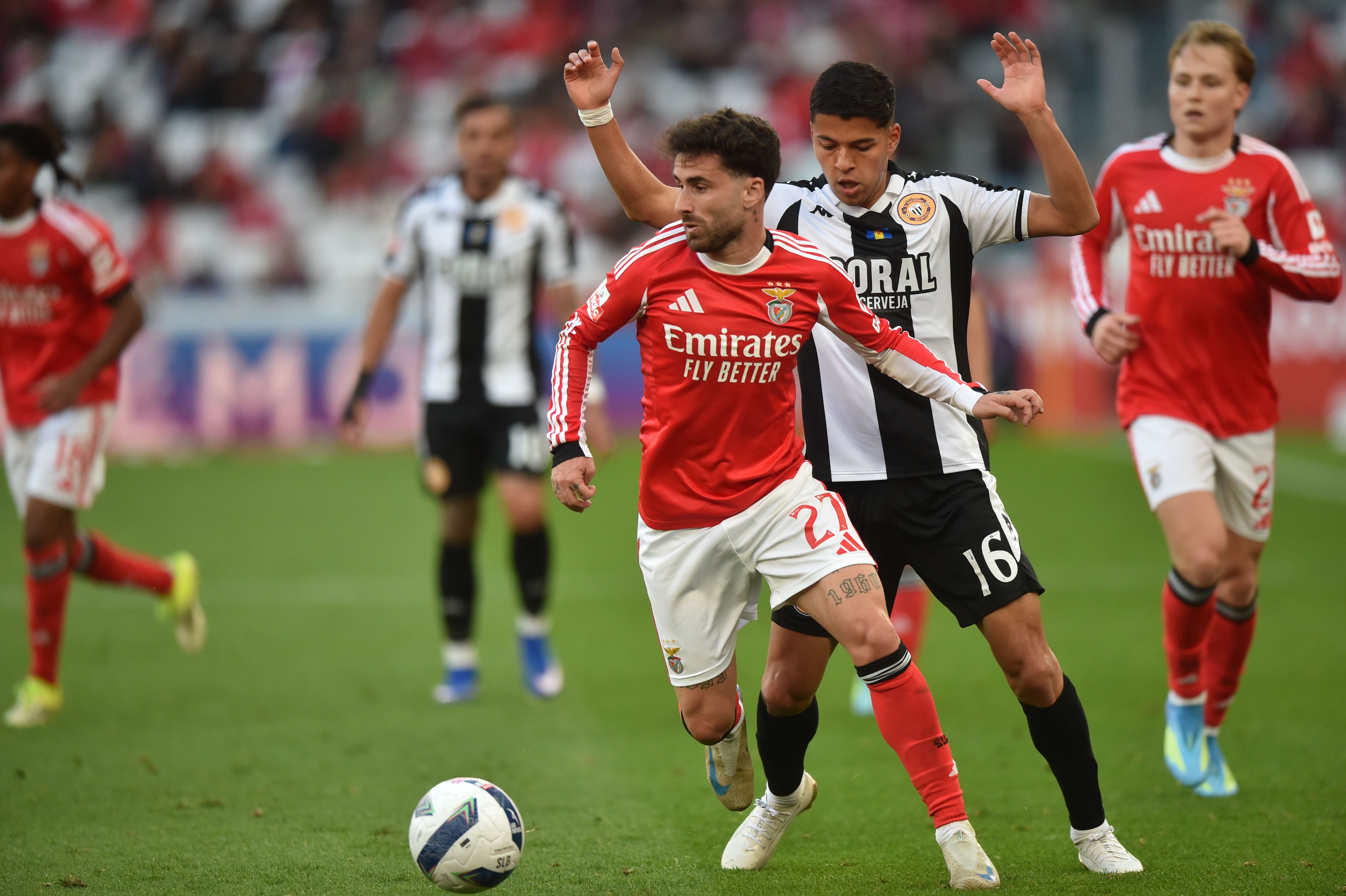 Rafa Silva em ação - Foto: Miguel Nunes