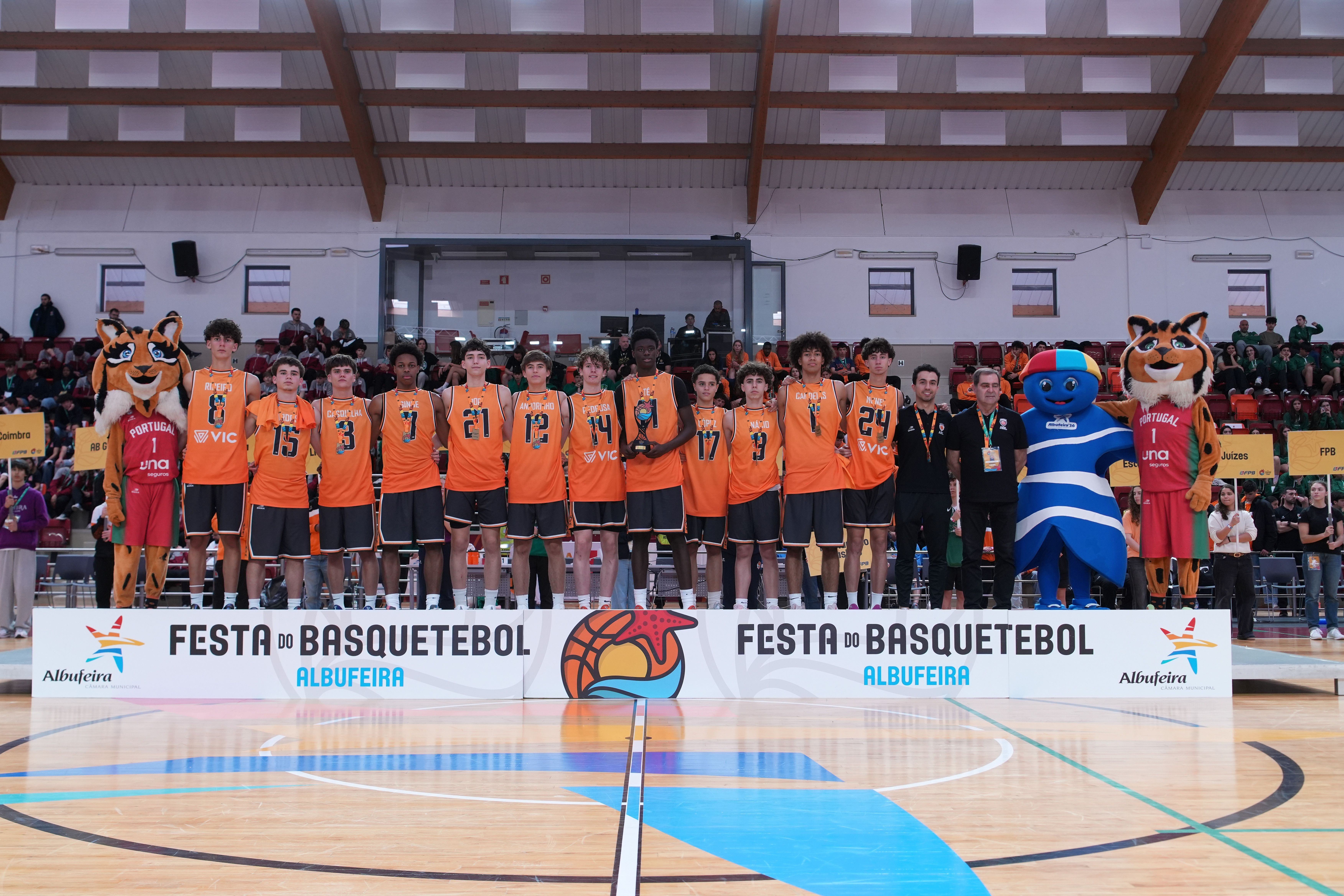 Final Sub16 masculinos, Lisboa-Santarém       Fotografia FPB