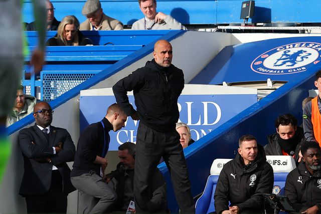 Pep Guardiola satisfeito pela vitória confortável em Londres