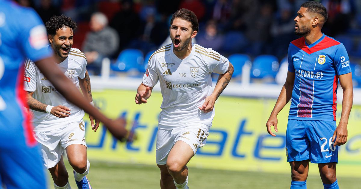 Foi com uma bomba que o Casa Pia abriu marcador aos 40 segundos (vídeo)