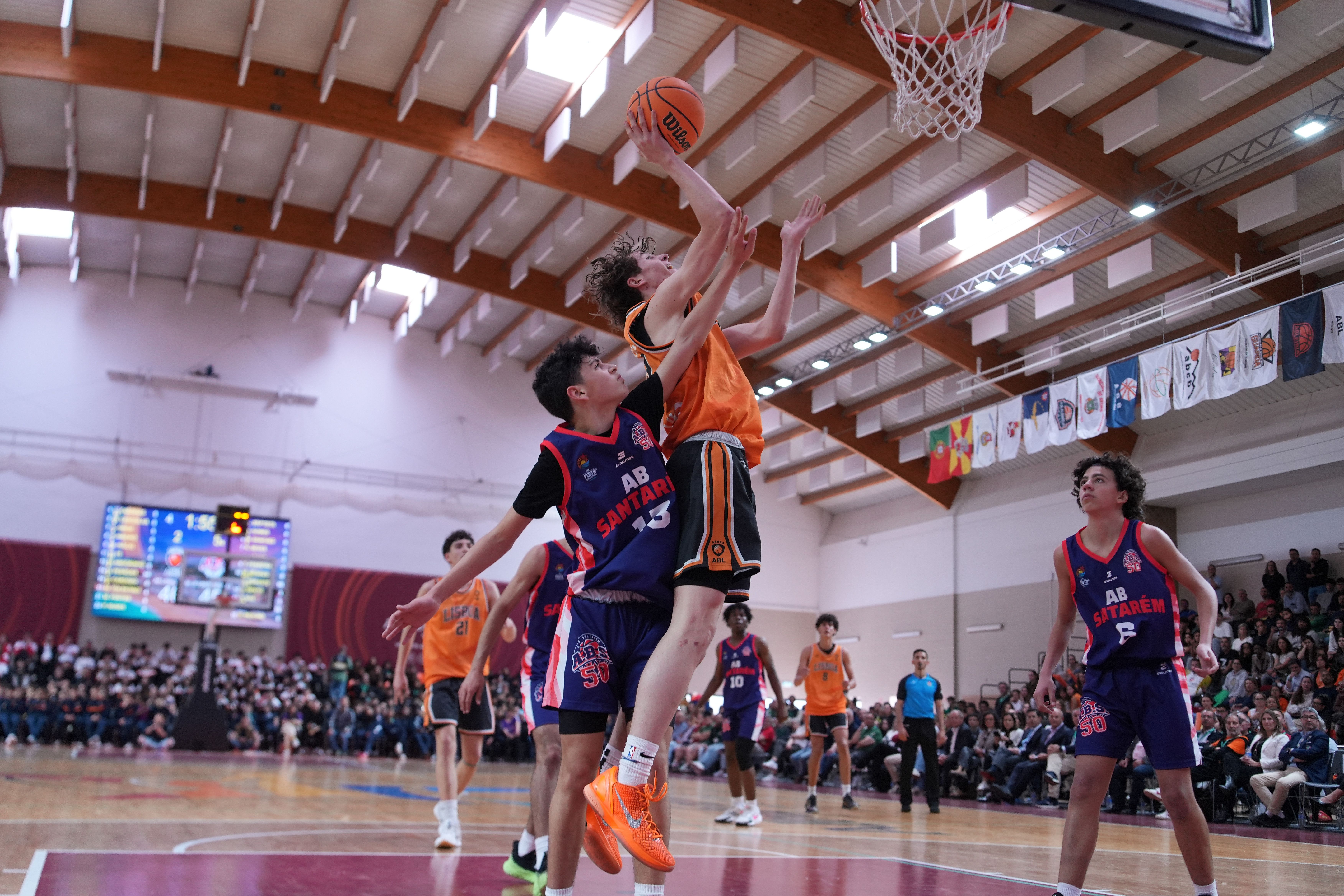 Final Sub16 masculinos, Lisboa-Santarém       Fotografia FPB