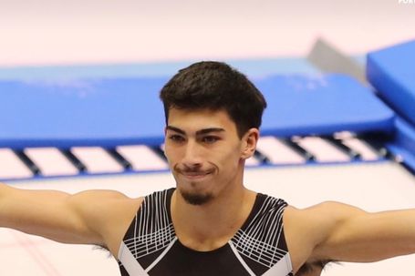 Gabriel Albuquerque venceu a prata em Portimão - Foto: Ginástica Portugal