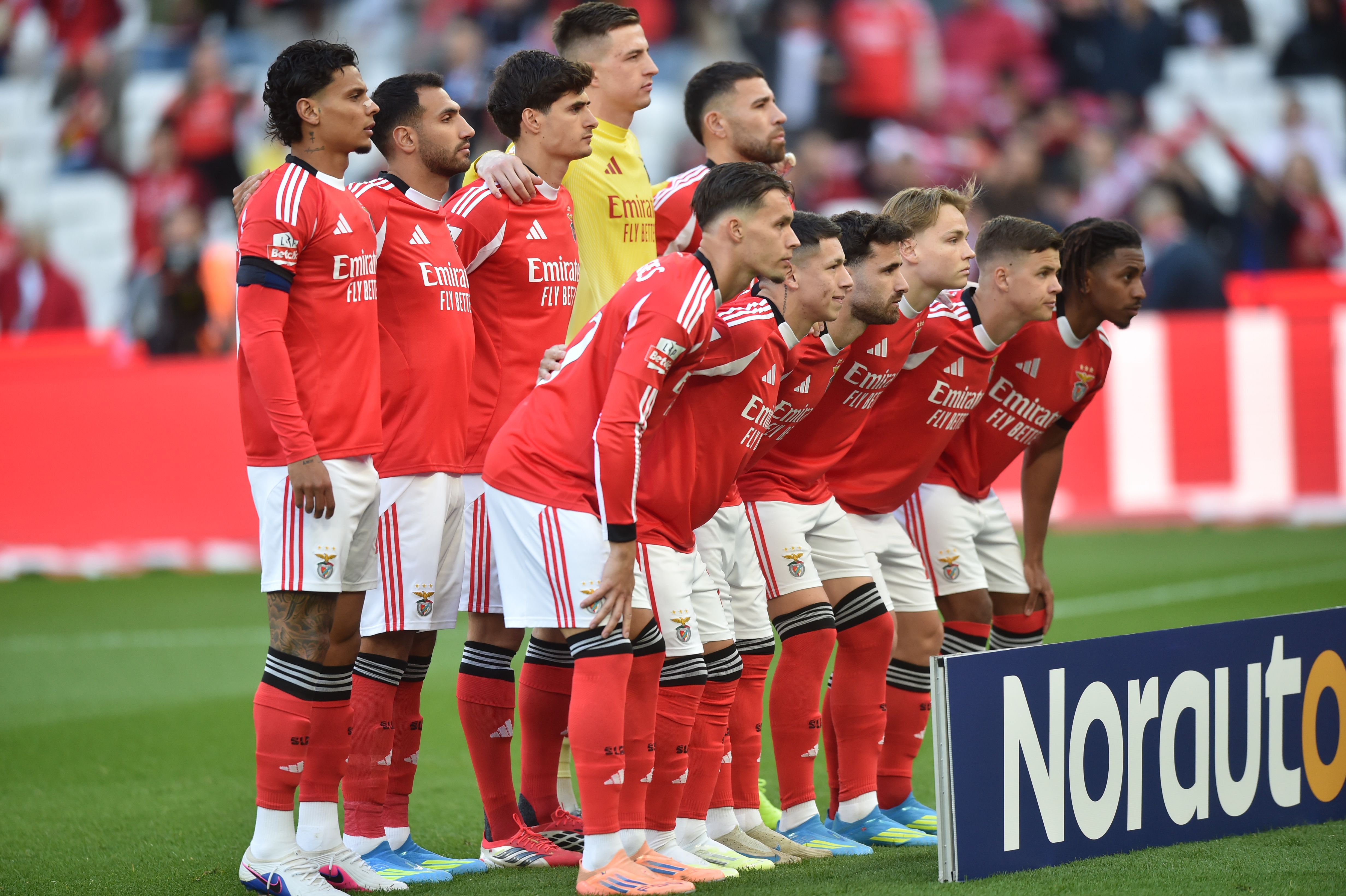 Onze do Benfica frente ao Nacional - Foto: Miguel Nunes