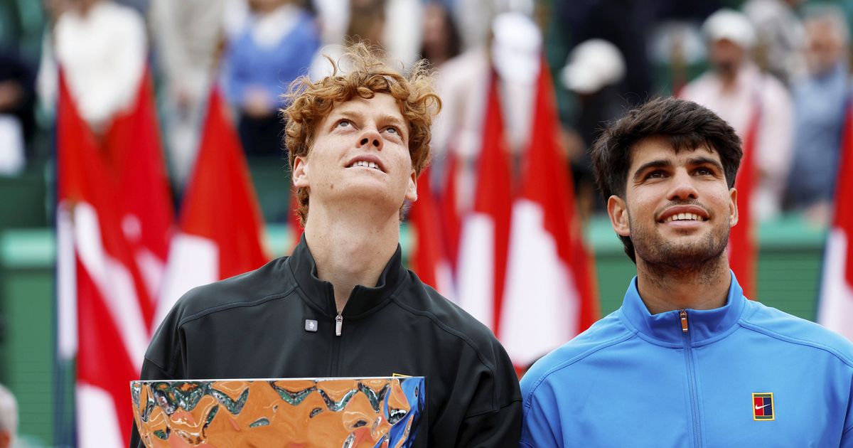 Sinner bate Alcaraz em Monte Carlo e empurra espanhol do lugar mais alto