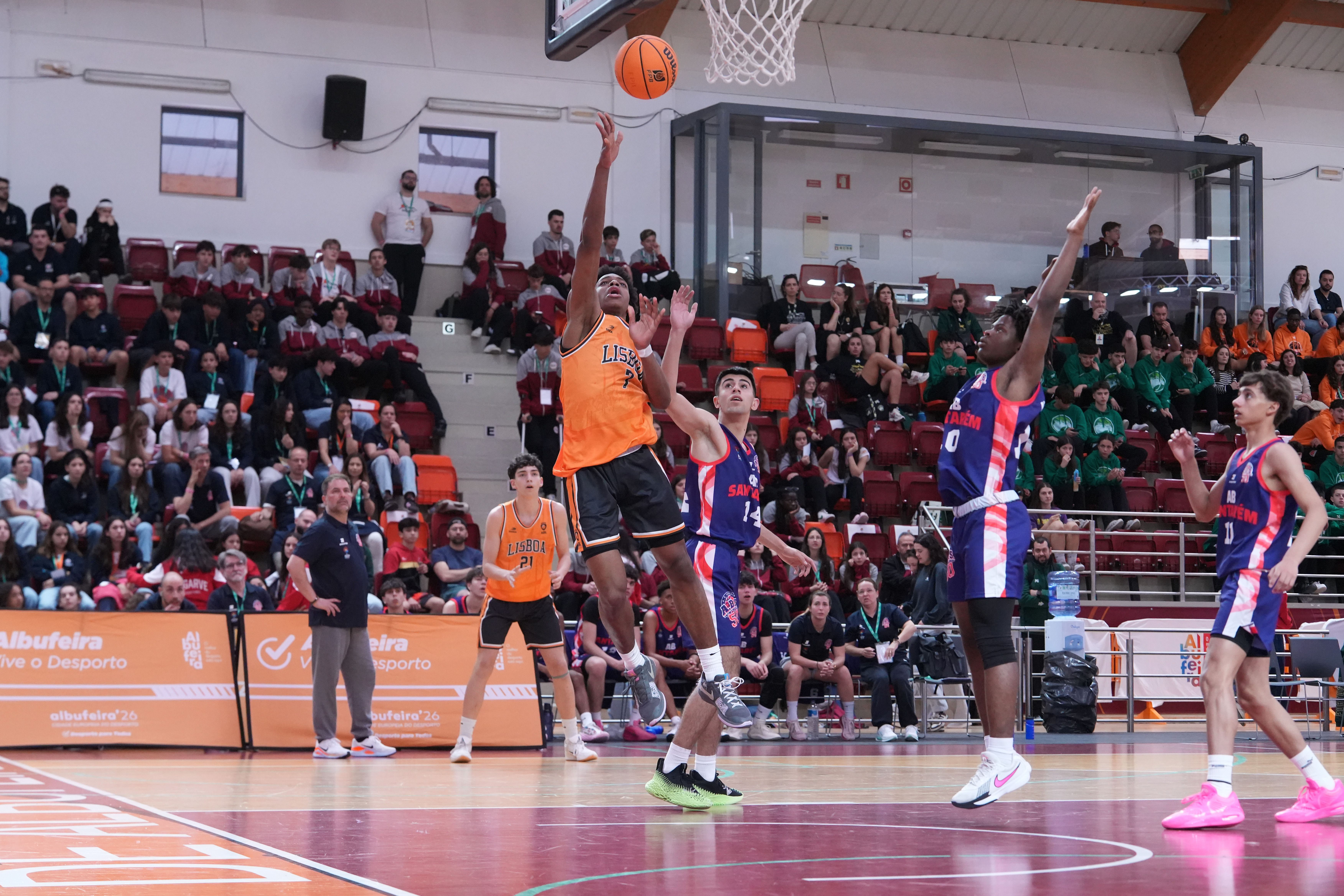 Final Sub16 masculinos, Lisboa-Santarém       Fotografia FPB