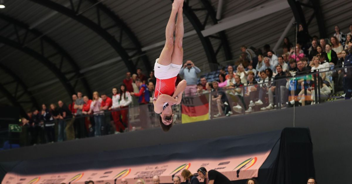 Vasco Peso faz história com ouro inédito no Europeu de tumbling