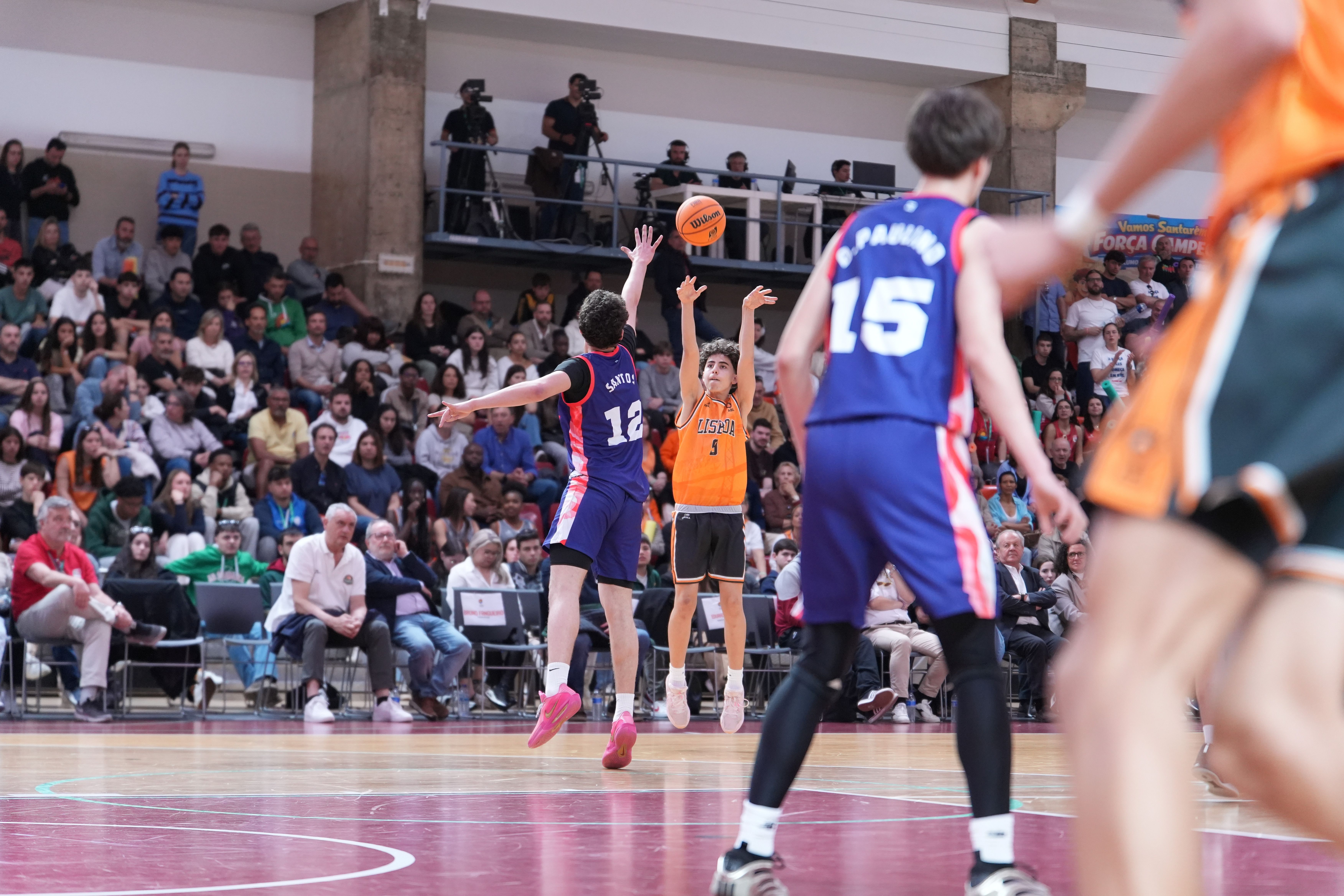 Final Sub16 masculinos, Lisboa-Santarém       Fotografia FPB