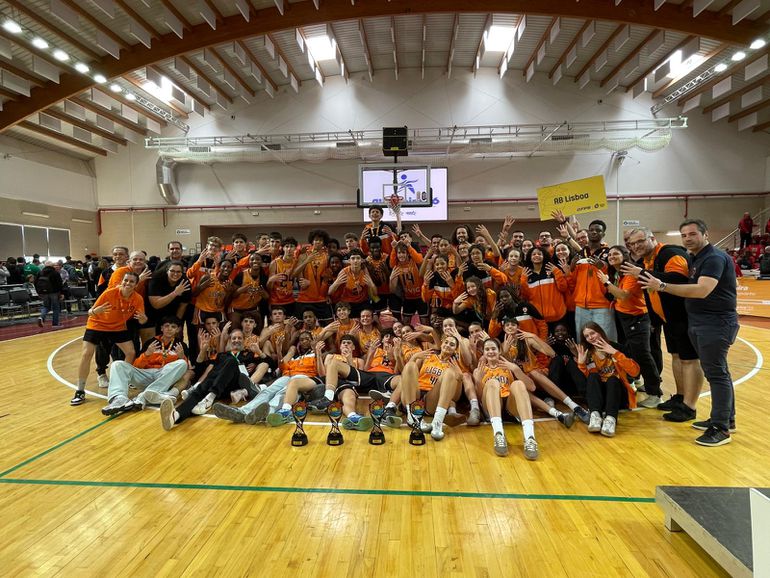 Final Sub16 masculinos, Lisboa-Santarém       Fotografia FPB