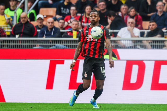 Rafael Leão teve uma partida para esquecer frente à Udinese