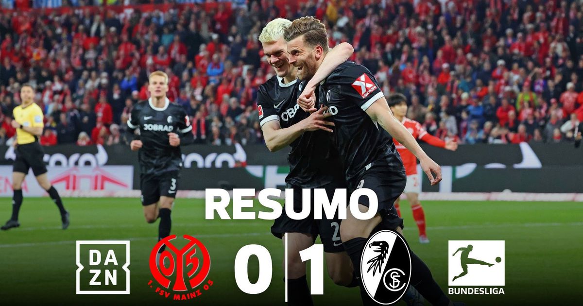Assistência de classe: Friburgo interrompe série vitoriosa do Mainz (resumo)