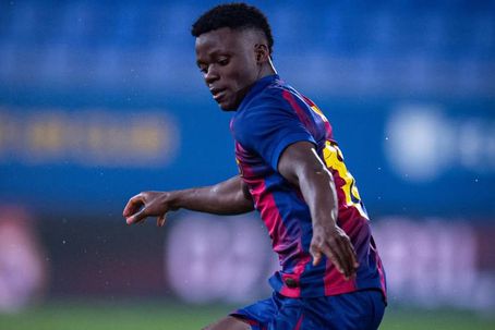 Abdul Aziz Issah brilha na equipa secundária do Barcelona - Foto: Abdul Aziz Issah/Instagram