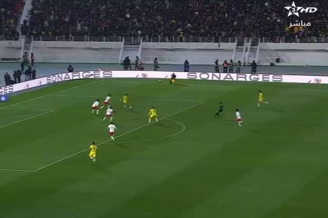 Duelo entre MAS Fes e Wydad foi decidido pela obra de arte do jogador da equipa da casa - Foto: @Maroc12s/X