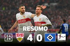 Tiago Tomás contribui para a goleada do Estugarda (resumo)