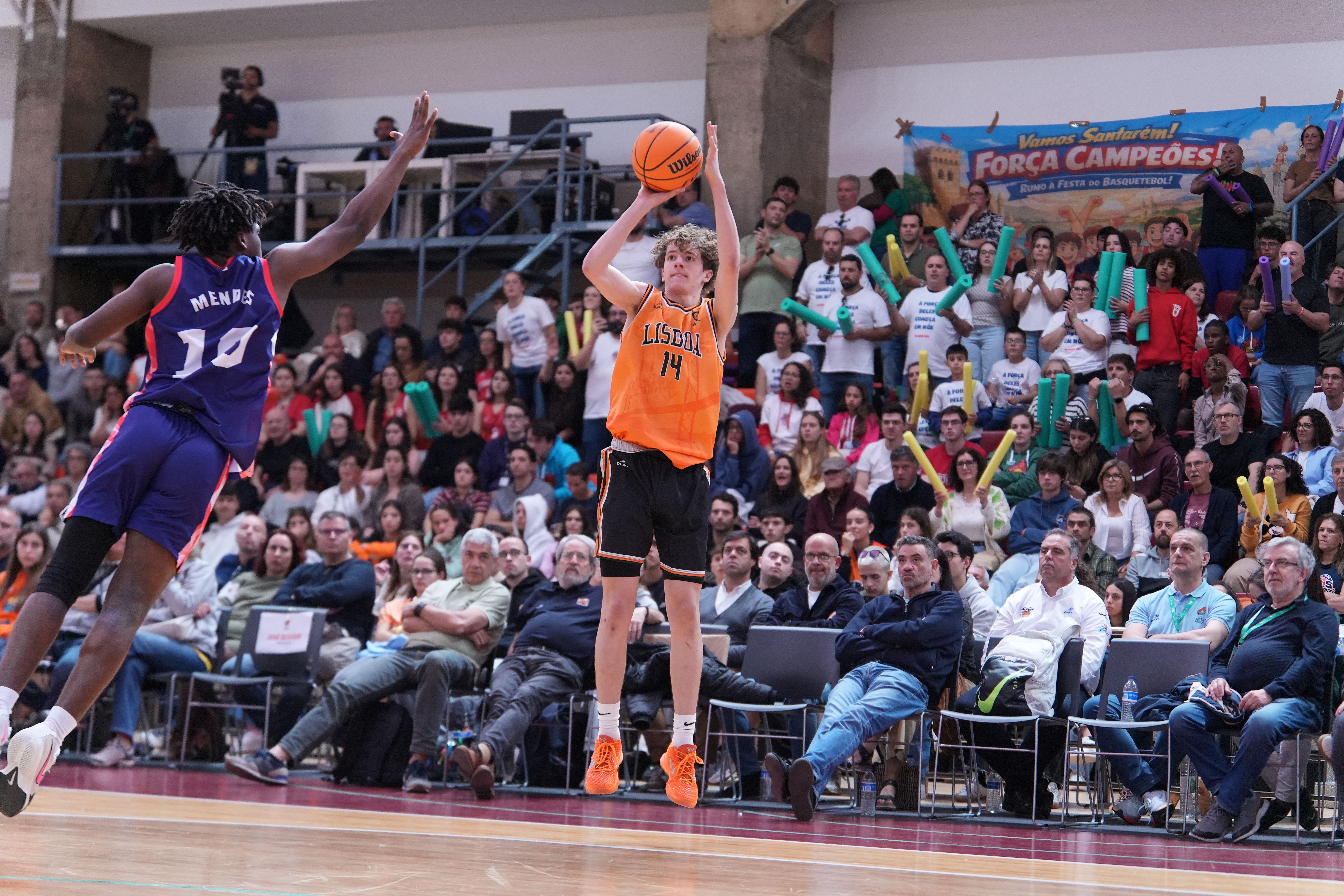 Final Sub16 masculinos, Lisboa-Santarém       Fotografia FPB