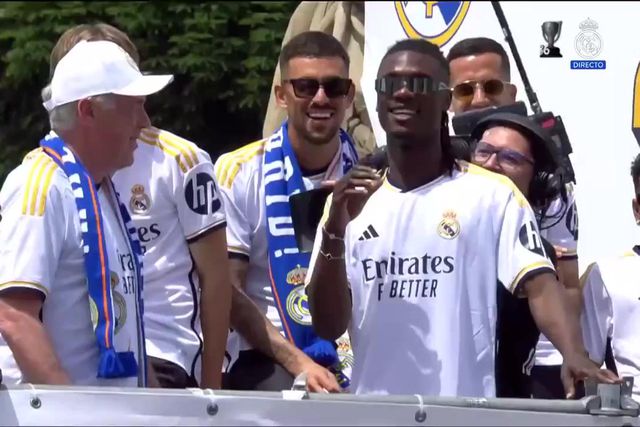 Ancelotti cumpriu «um sonho»... «dançar com Camavinga»»