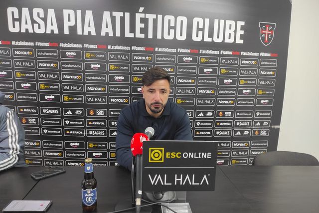 Gonçalo Santos: «Na segunda parte não houve jogo...»